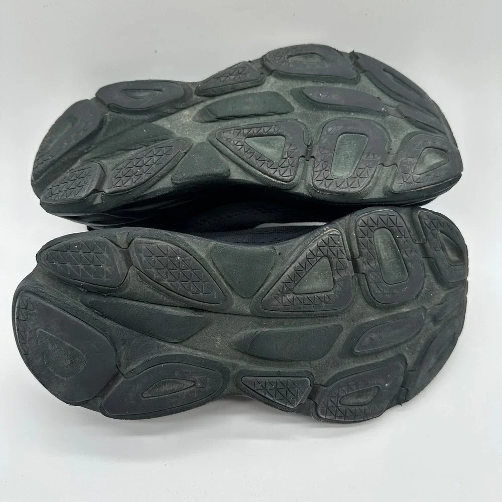 Hoka Bondi 8 Mens 9 4E Extra Wide Triple Black Running Shoes 1127956